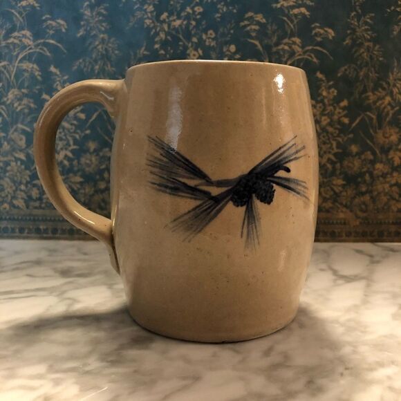 Handmade Pine Tree Pinecone Mug - Picture 2 of 4